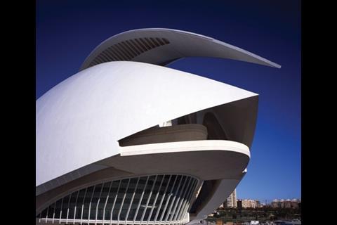 And here’s Santiago Calatrava’s Tenerife opera house, which showed the engineering possibilities of the latest materials